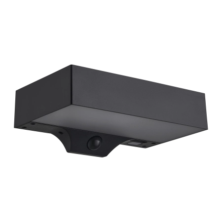 Kinkiet zewnętrzny solarny z czujką ruchu czarny IP44 Monay NO2518341003 - Nordlux